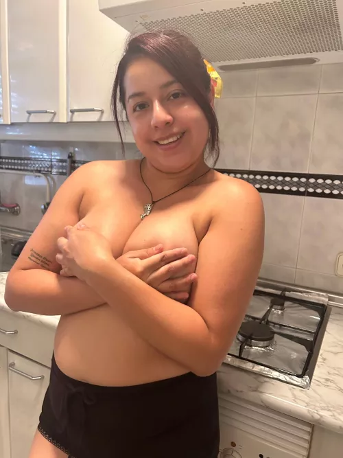 I shouldn't cover my soft tits 🥰❤️‍🔥 by SofiaCastro3501