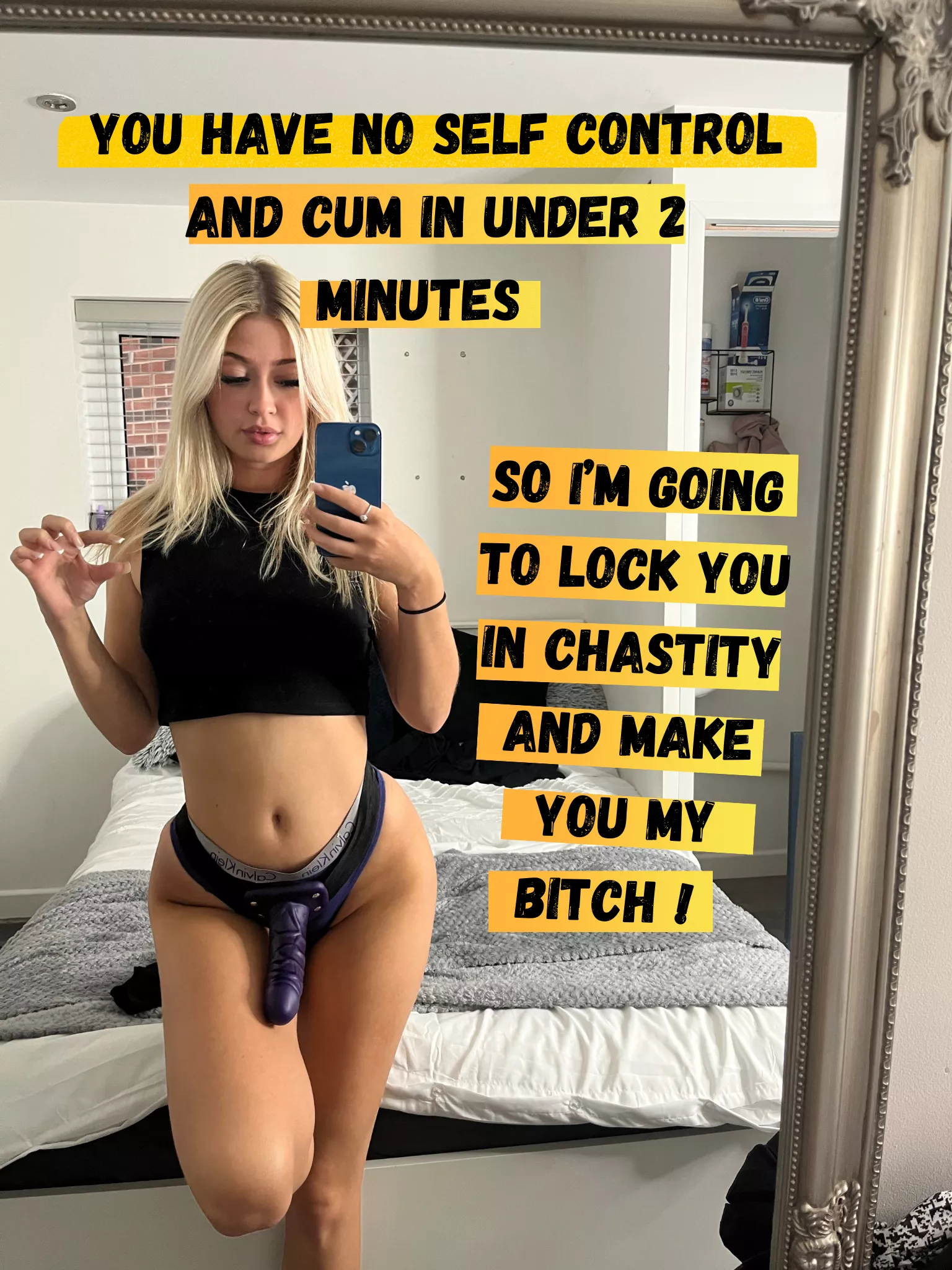 I'll drain your balls until you'll be begging me to stop posted by GoddessLayla69