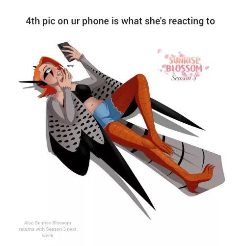 Ivy - Sunrise Blossom by NinaAberlein