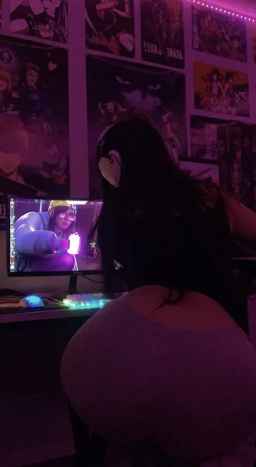POV: your view while i’m gaming by kylie472