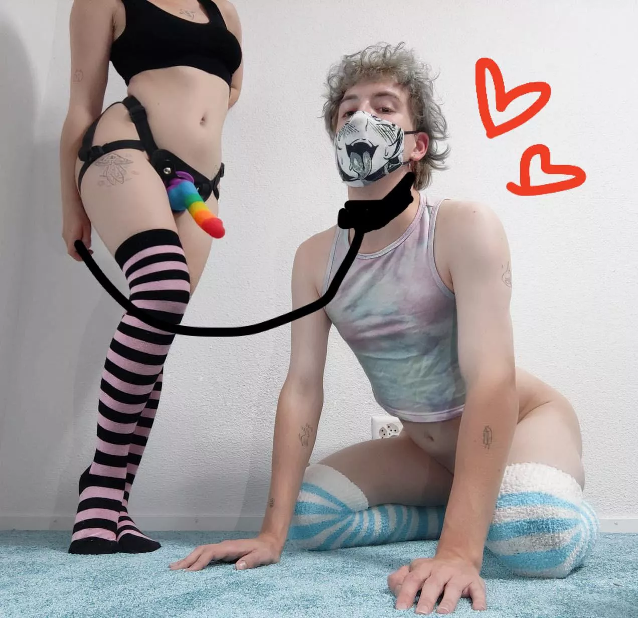 Taking our my puppy for a walk posted by mintsugarboi