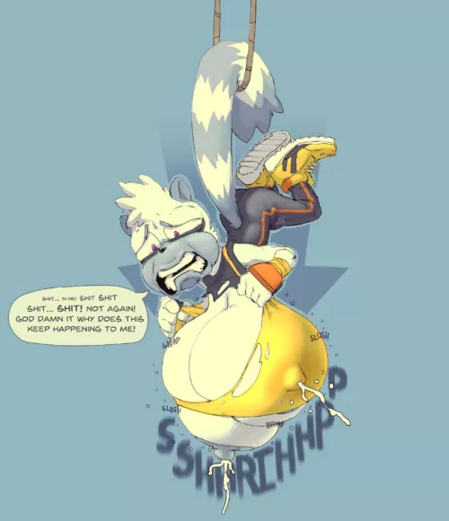 Tangle contracted Rouge syndrome (Artist:SixSidesOfHead) by White-Whiskey