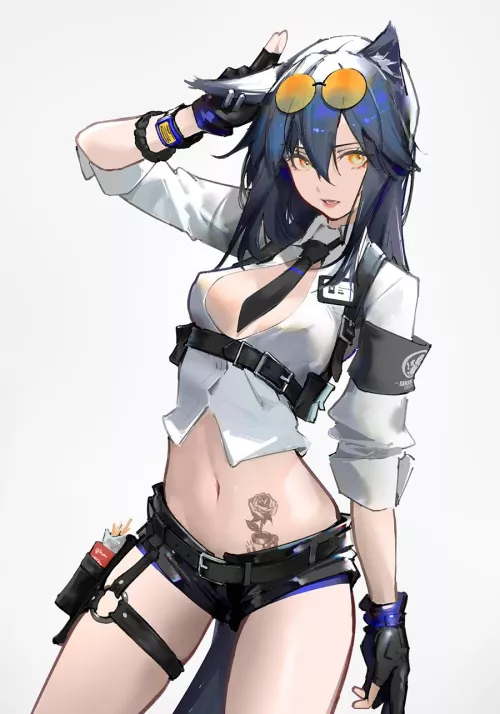 Texas [Arknights] by CheetahSperm18