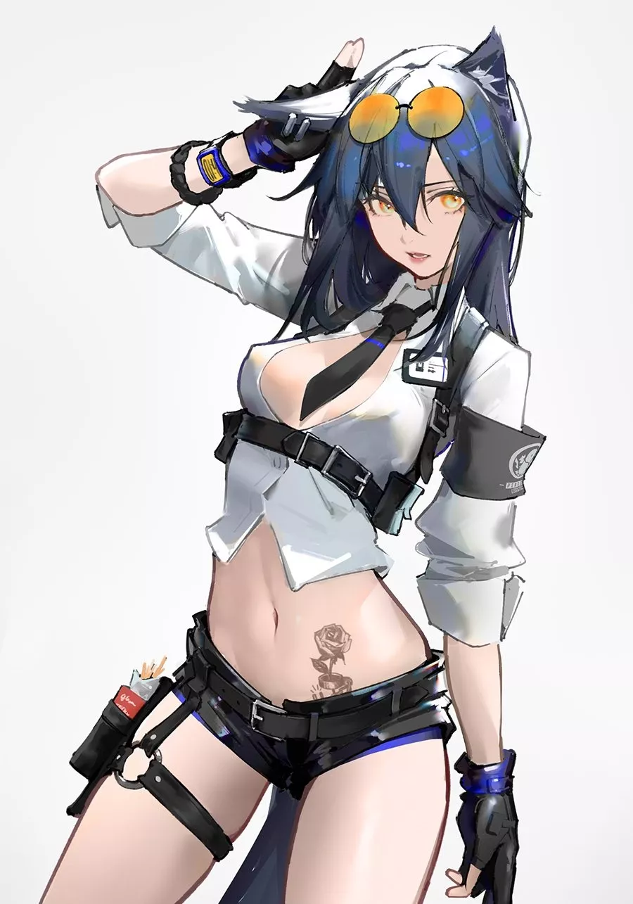 Texas [Arknights] posted by CheetahSperm18