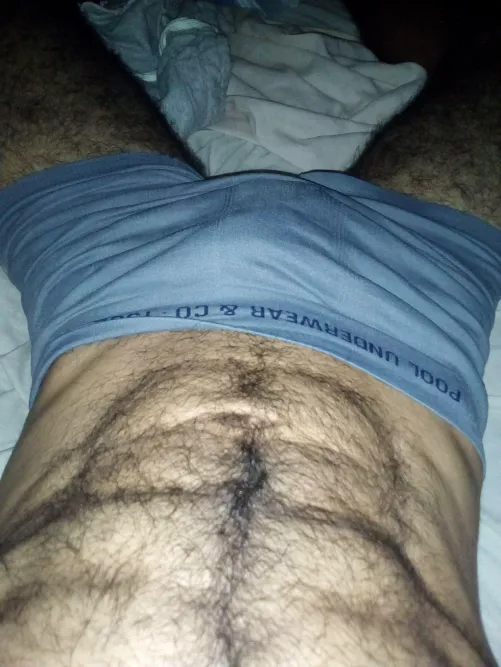 Wearing my father's comfortable underwear by SpaceFlow36