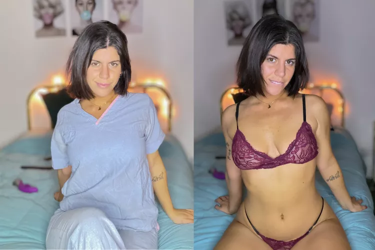 What my scrubs hide😋 by Brazilian_butties