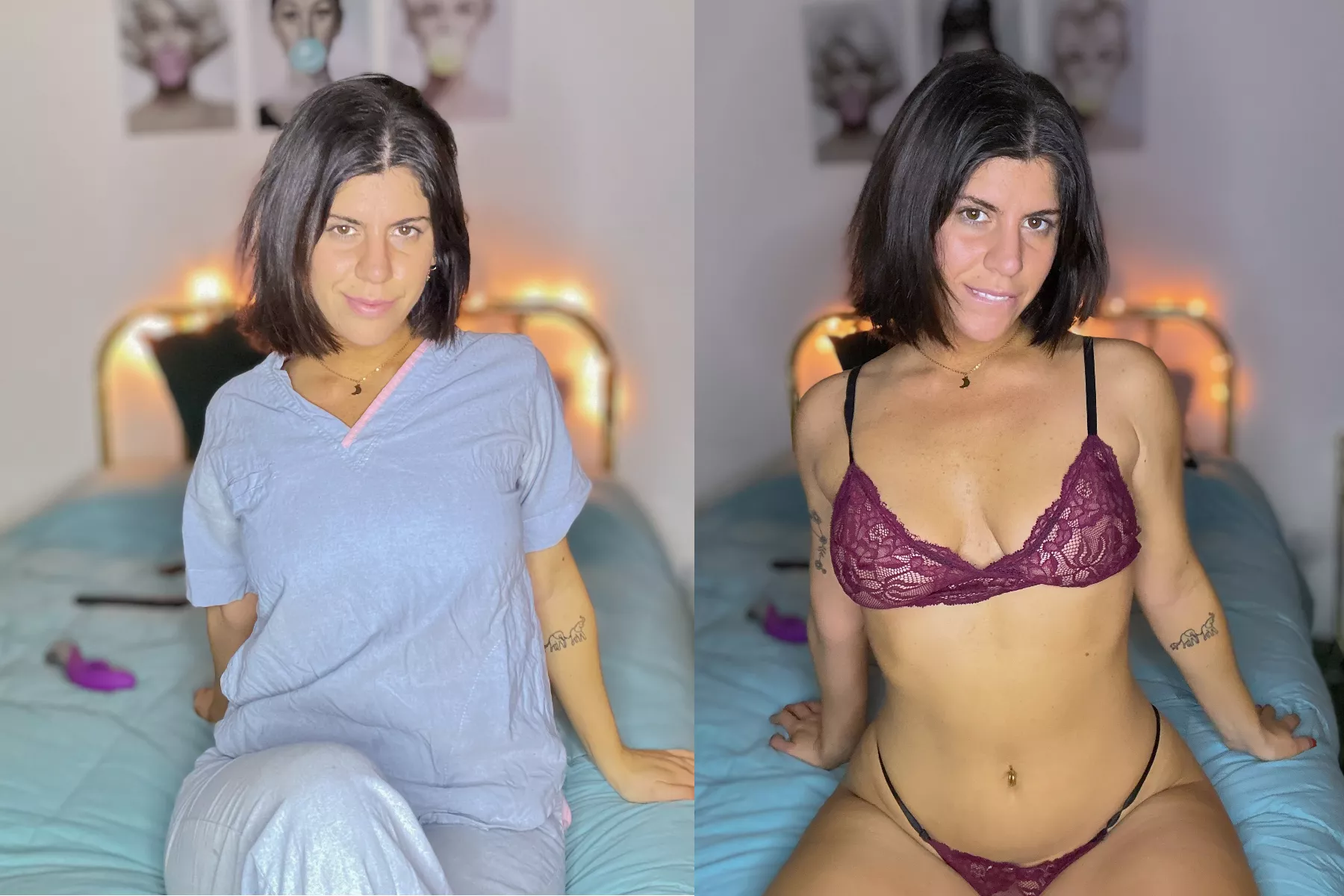 What my scrubs hide😋 posted by Brazilian_butties