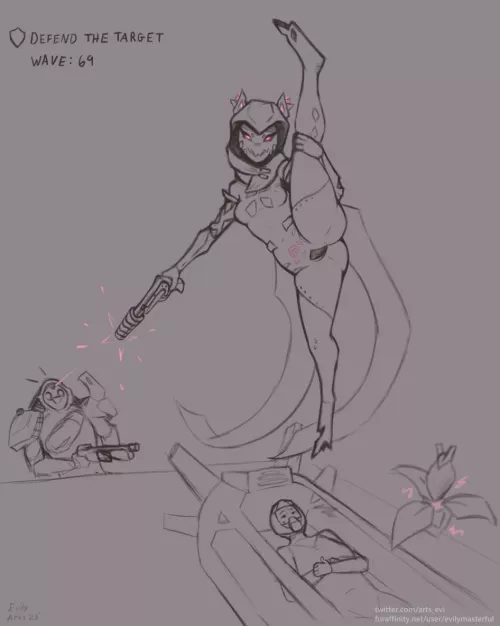 [Wisp] Is Good At Defense Missions (arts_evi) by Darthmufin