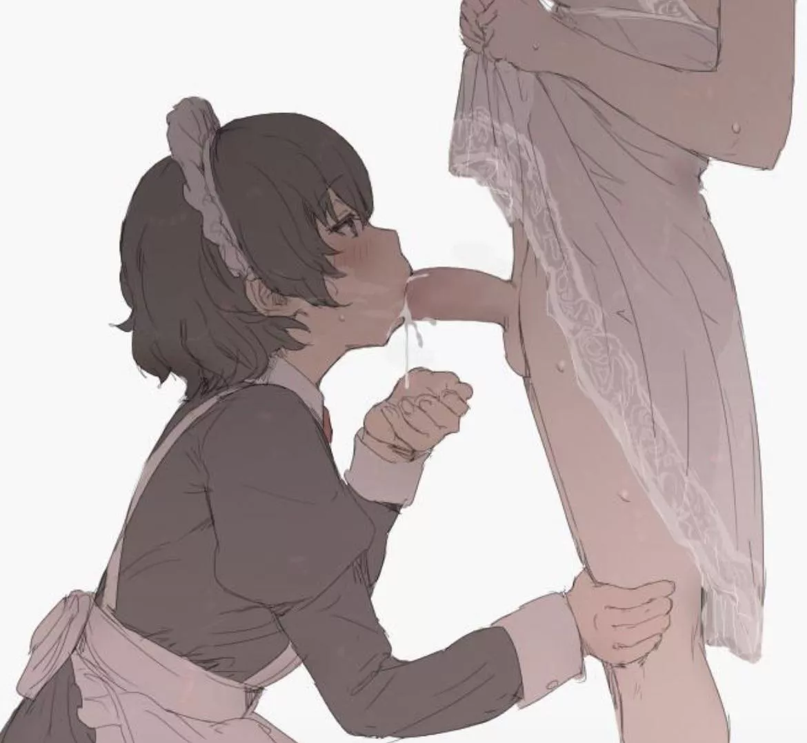 A lovely maid 💕 posted by Hazeeeyy