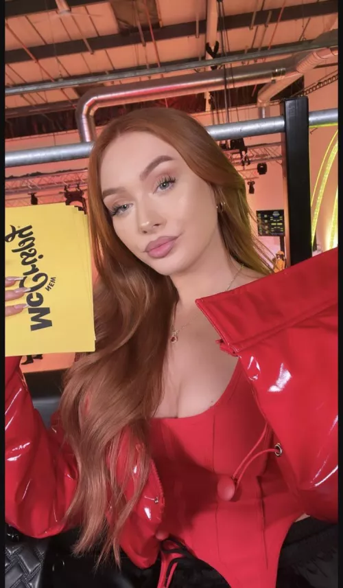 And they said gingers shouldn’t wear red by Candid-War855