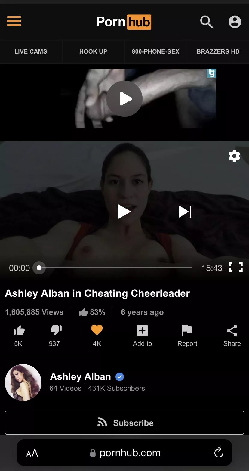 Ashley Mentions Big Cock? posted by ibringthepaincs