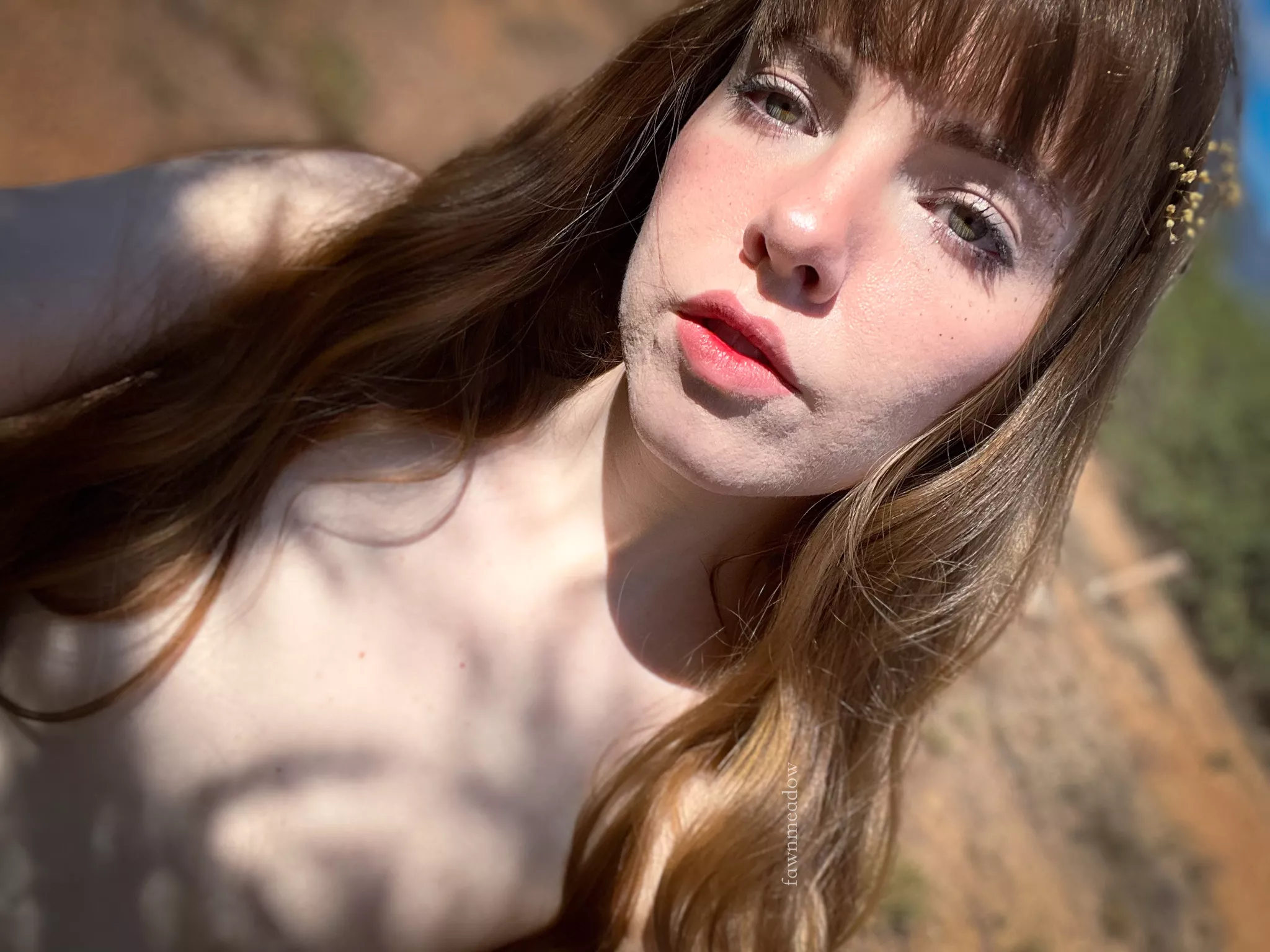 Being topless in the sun is so cozy🌻 posted by blossomblushes