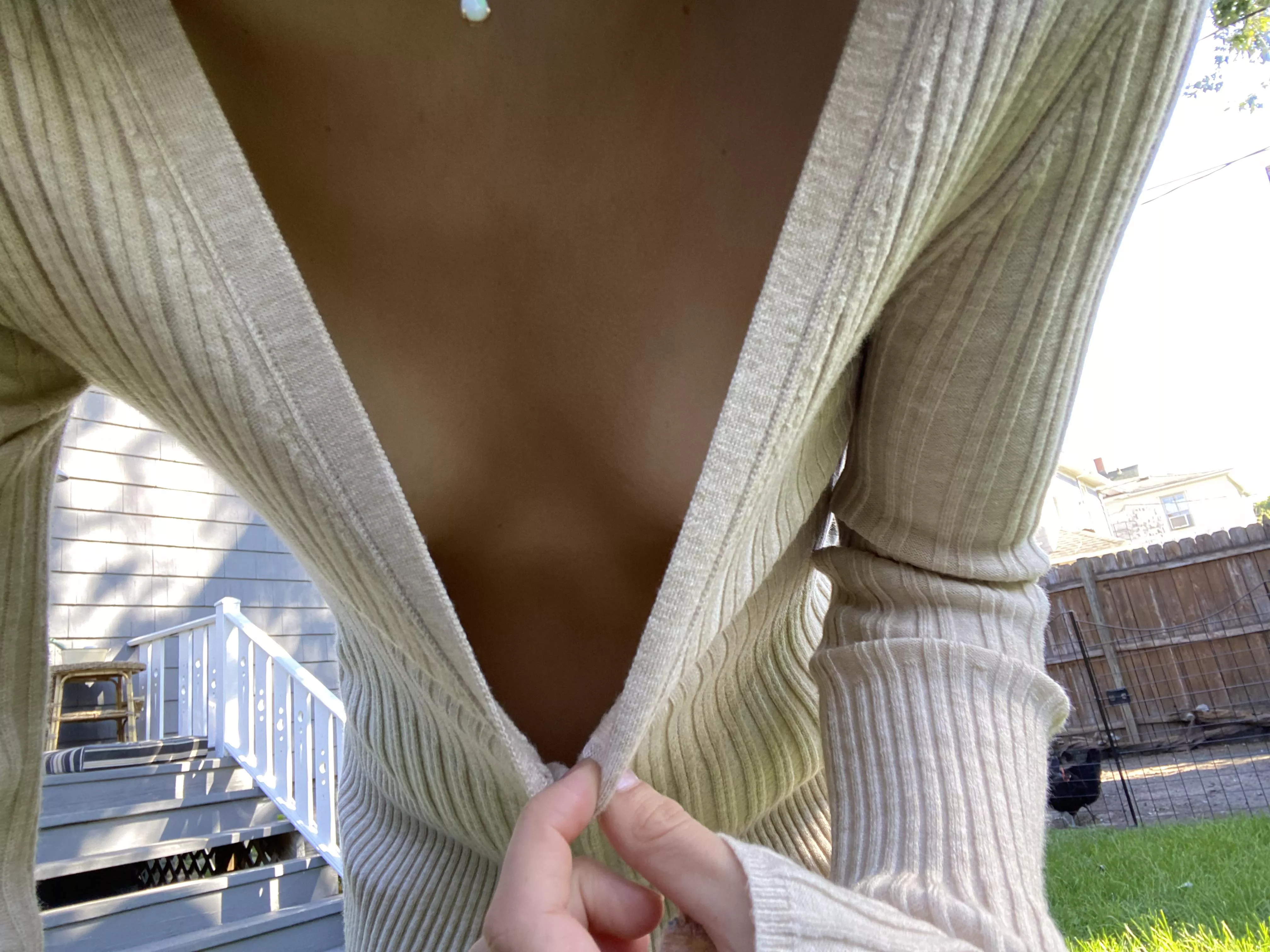 Down my dress with lil boobs 🫣 still hot? posted by realbarefootbabe