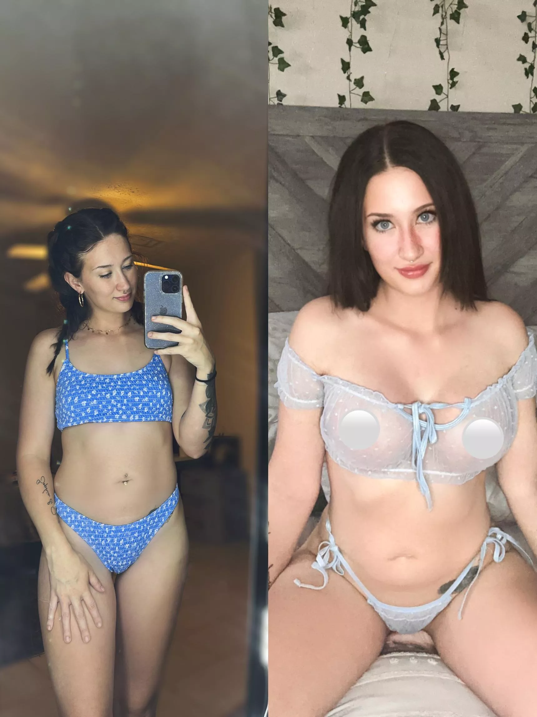 Flat chest to 450cc D/DD 😋 posted by cutemom97