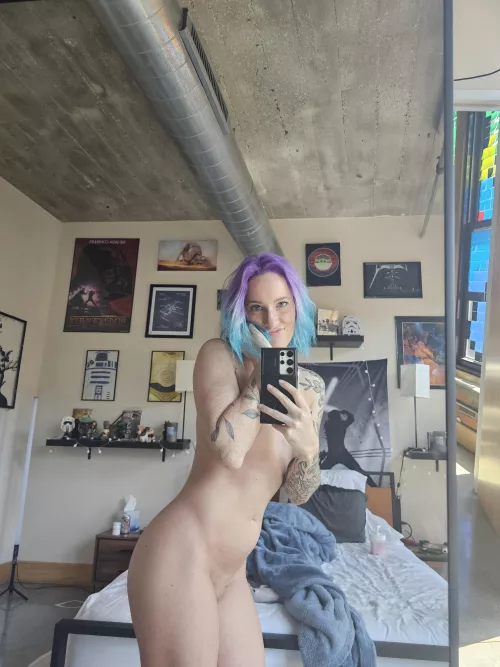 Is my hair more purple or blue? by _MyLittlePanda_