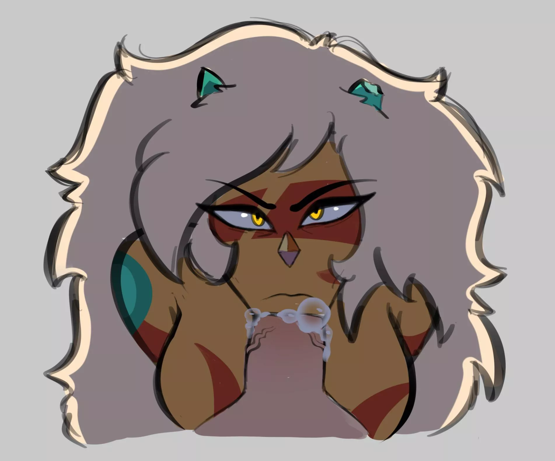 Jasper sketch I did the other day based off a rp with my friend posted by HMGrishom00