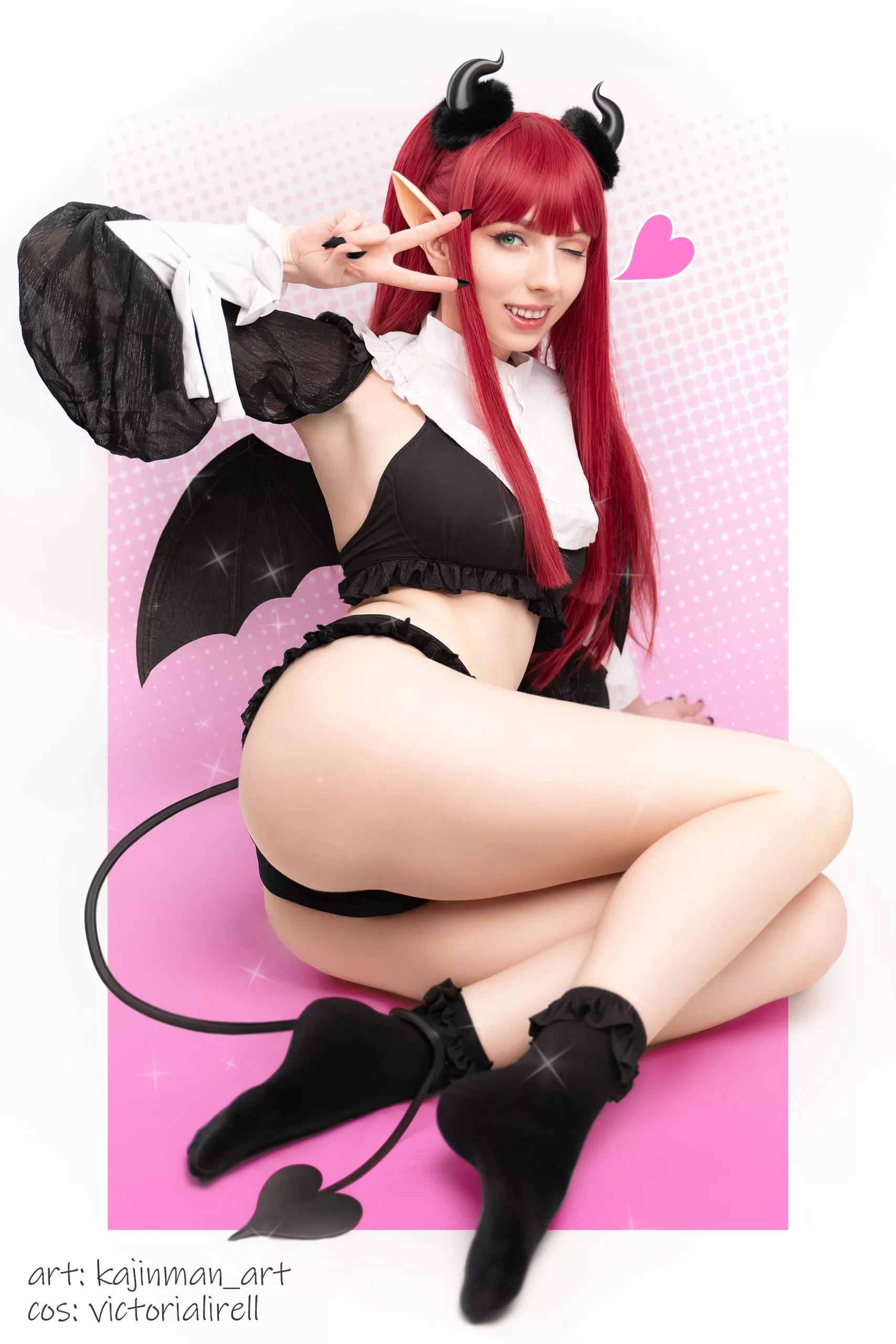 Liz-Kyun (Marin Kitagawa) cosplay by Victoria Lirell (on art by Kajinman) posted by VictoriaLirell