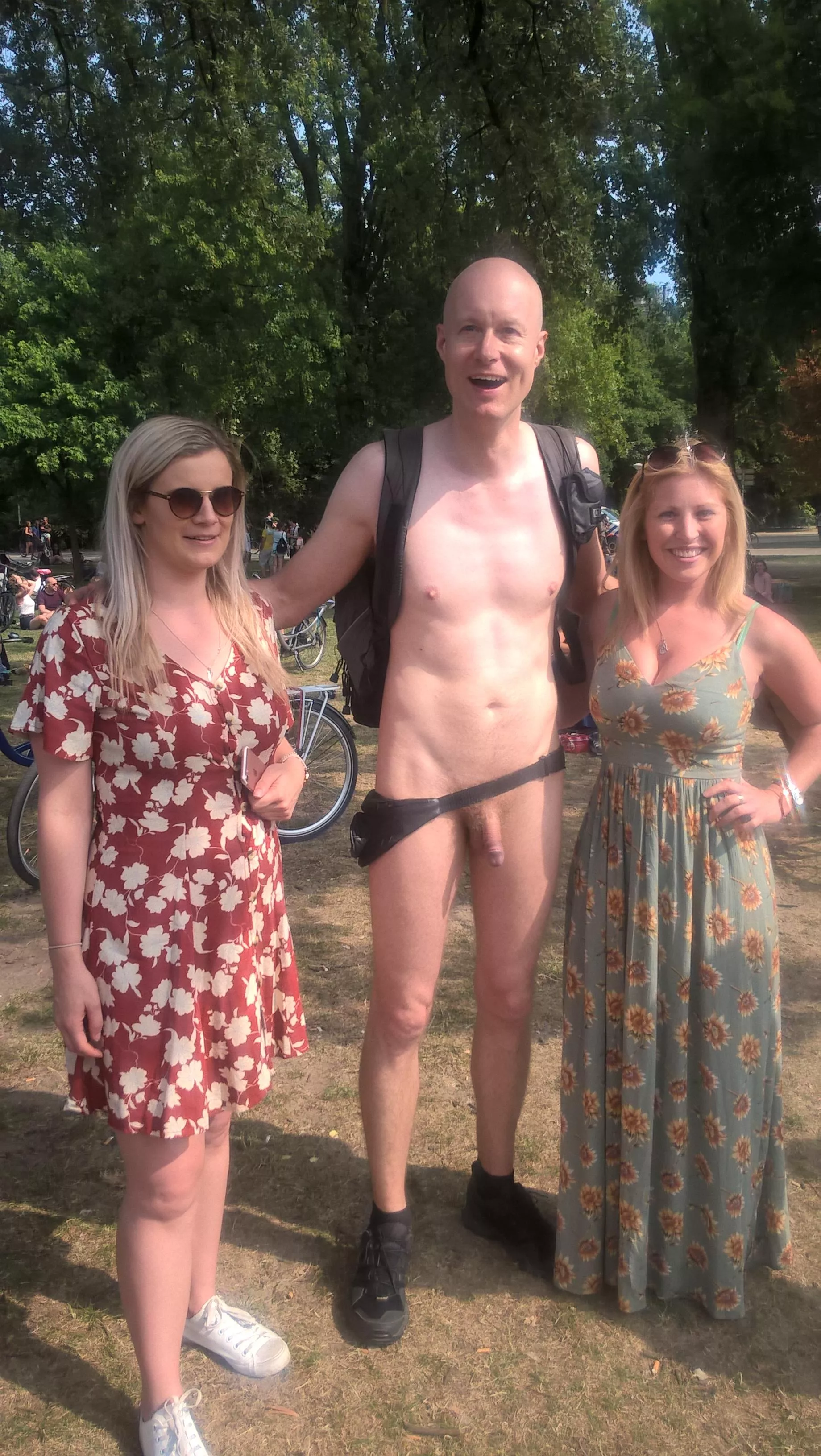 (M)y first World Naked Bike Ride in Amsterdam ever, this Australian women love nudists! It feels so good people like it! posted by AromaticChoice9627
