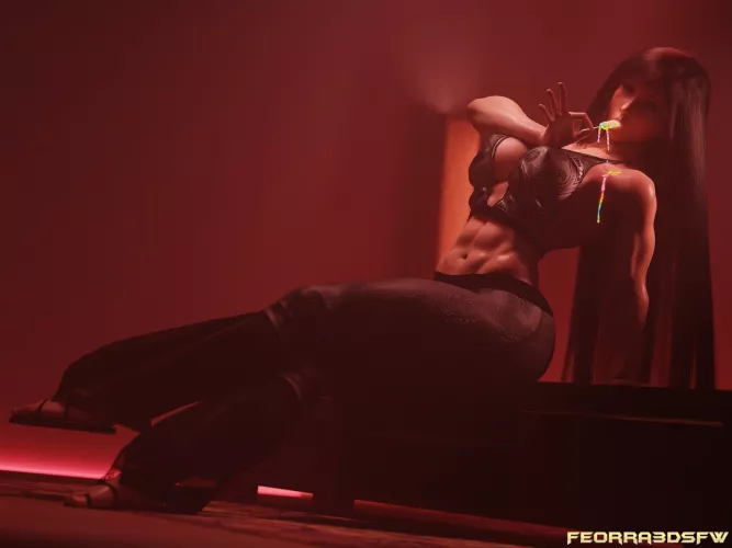 Tifa (Feorra3D) [Final Fantasy] by Poke-Oji