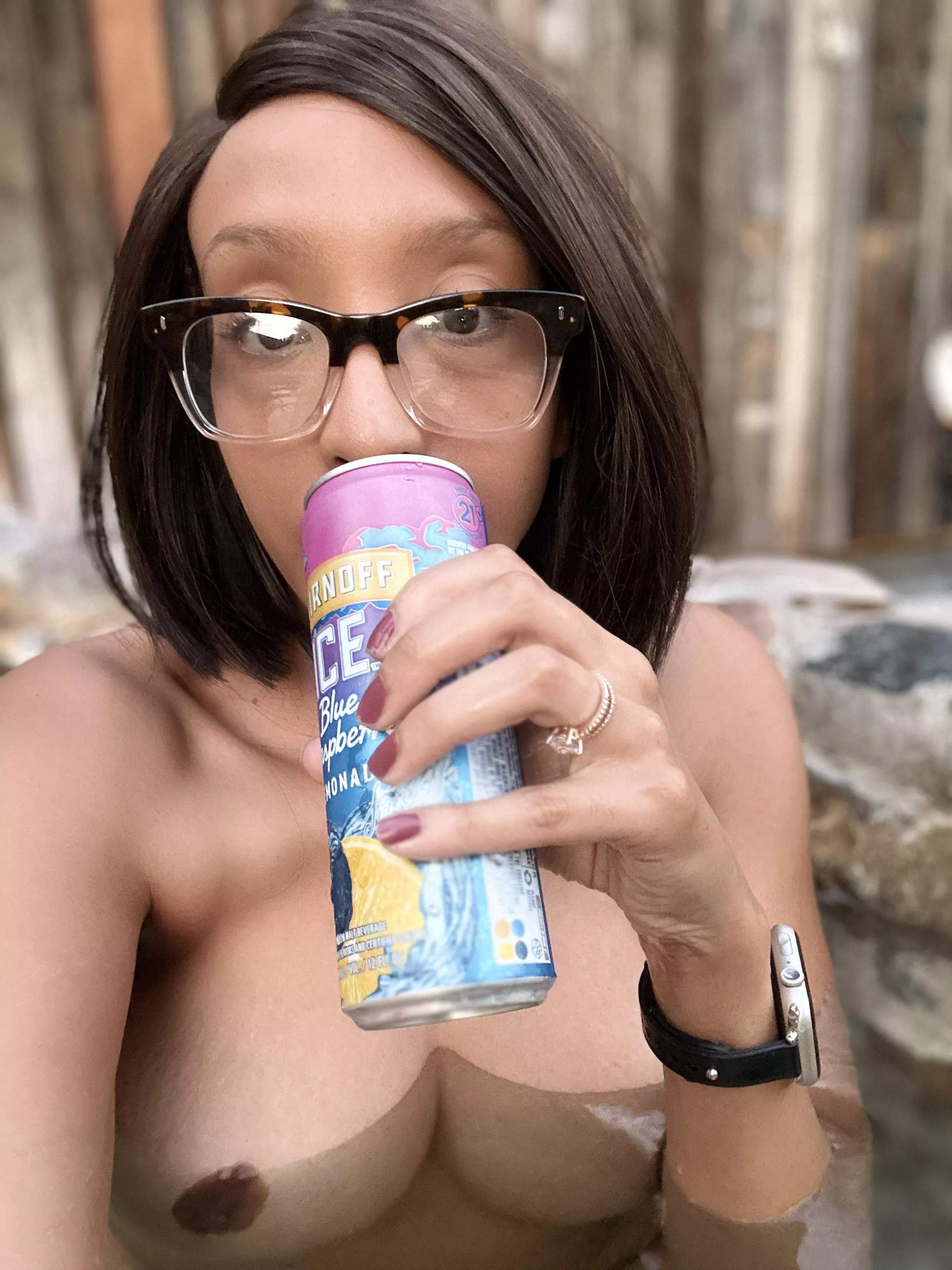 Tried the hot springs at night… posted by housewife-upinsmoke