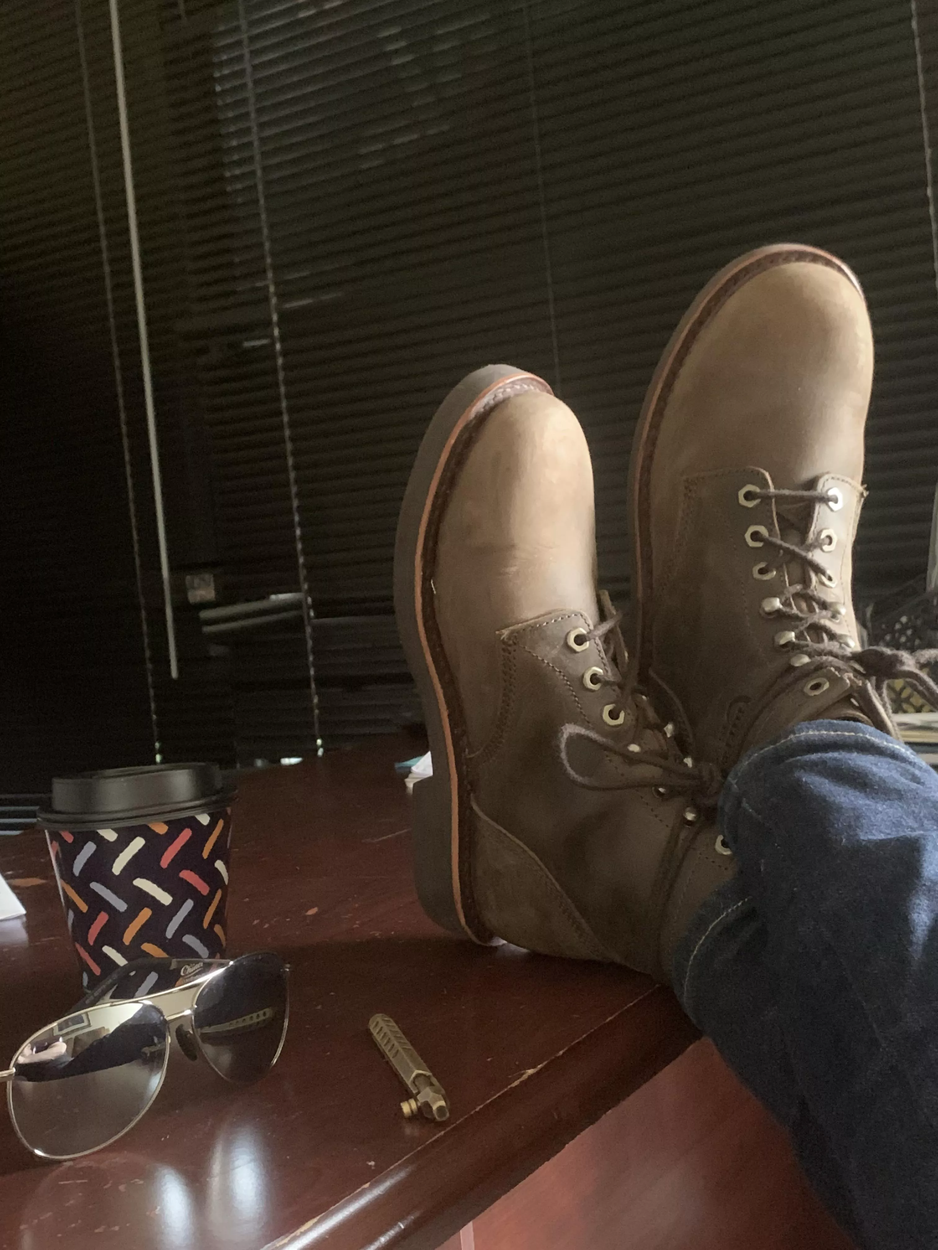 You all warned me 2 months ago that Thursdays were a gateway drug. I didn’t listen. Check out my new Chippewas. posted by GrannysPartyMerkin