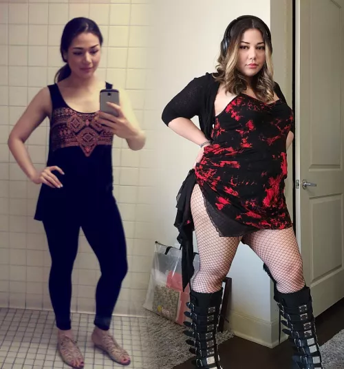 ~65 lbs of glow up 🎈 by CouchQueenie