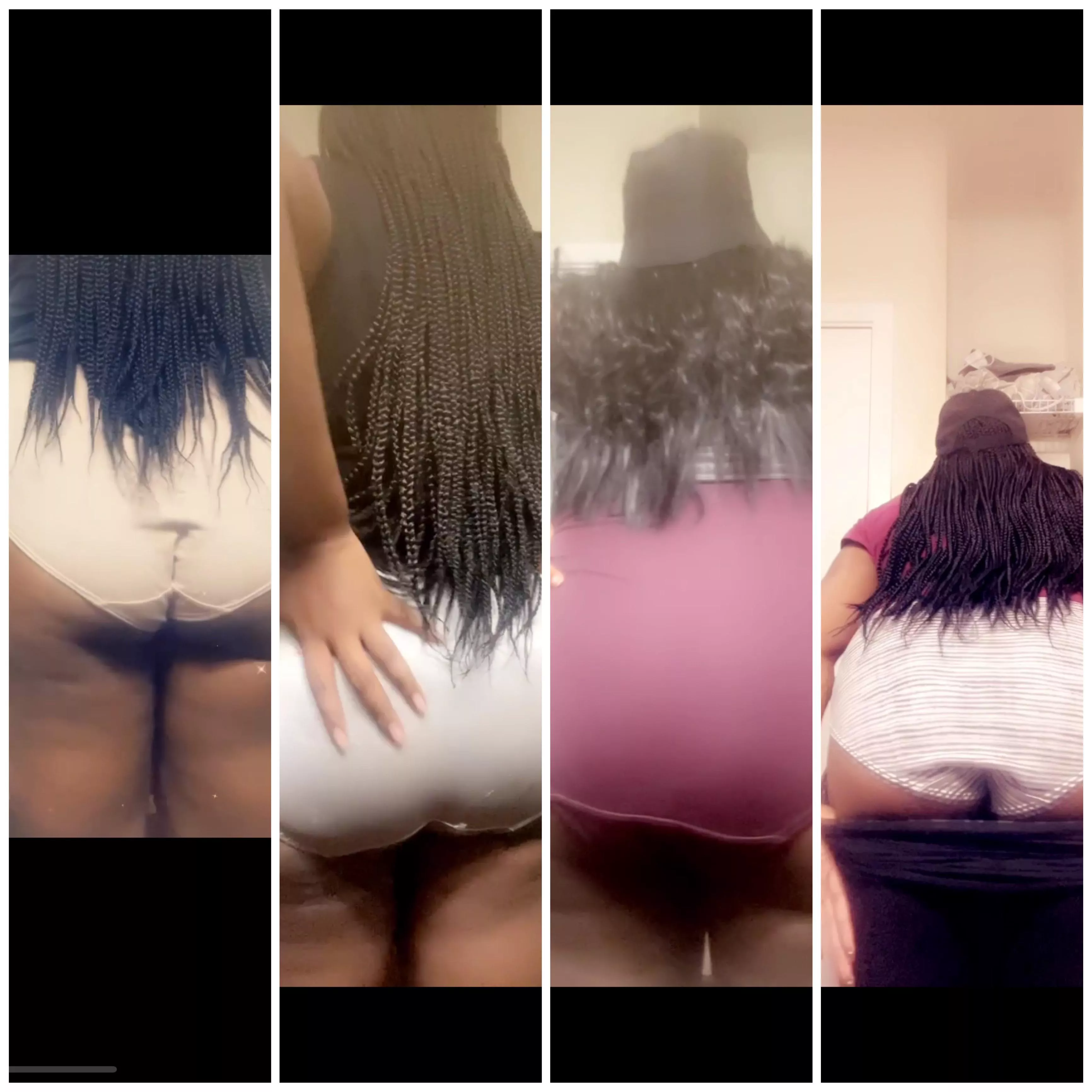 A little collage of my most complimented full back (Granny panties) which one is your favorite? 🤤 should I do another collage of the others? posted by Cleoishere1998