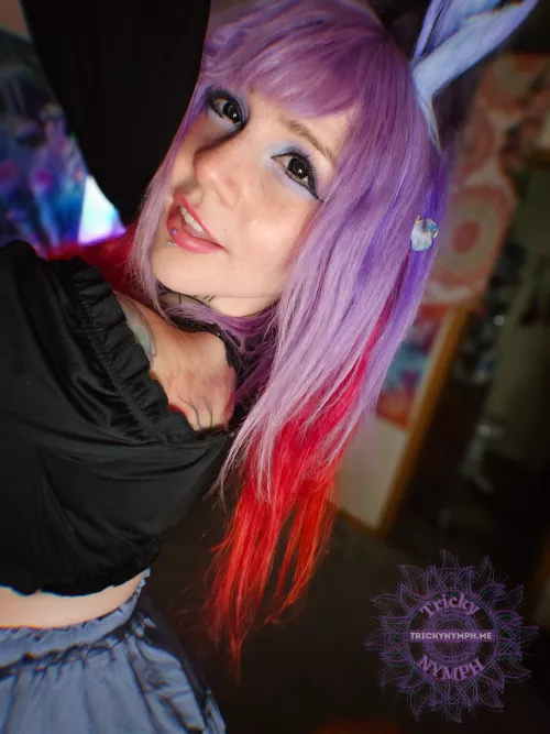 Bunny Nymph ^-^ - Tricky Nymph by Tricky_Nymph