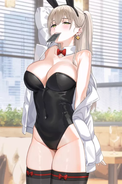 Bunny stole the card [Artist's Original] by xSaviour_N