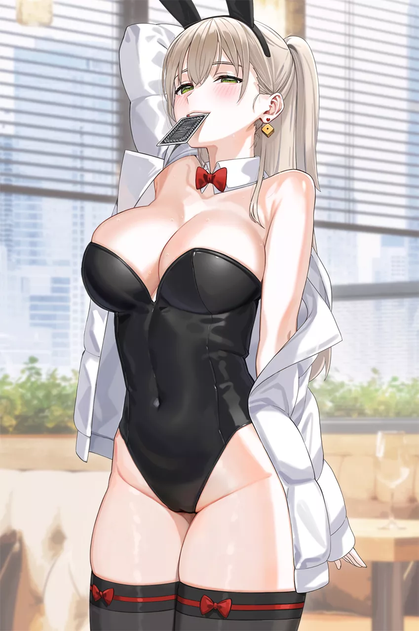 Bunny stole the card [Artist's Original] posted by xSaviour_N