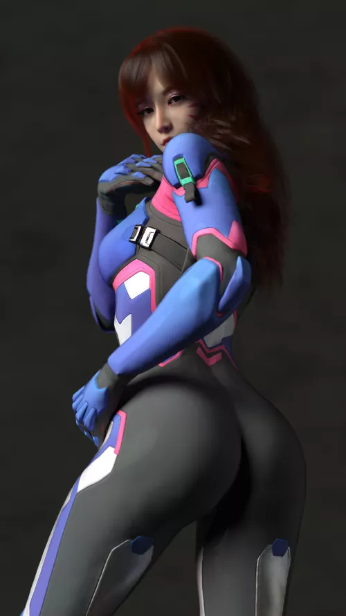 Dva - What a view (OC) by Mechanicalmind