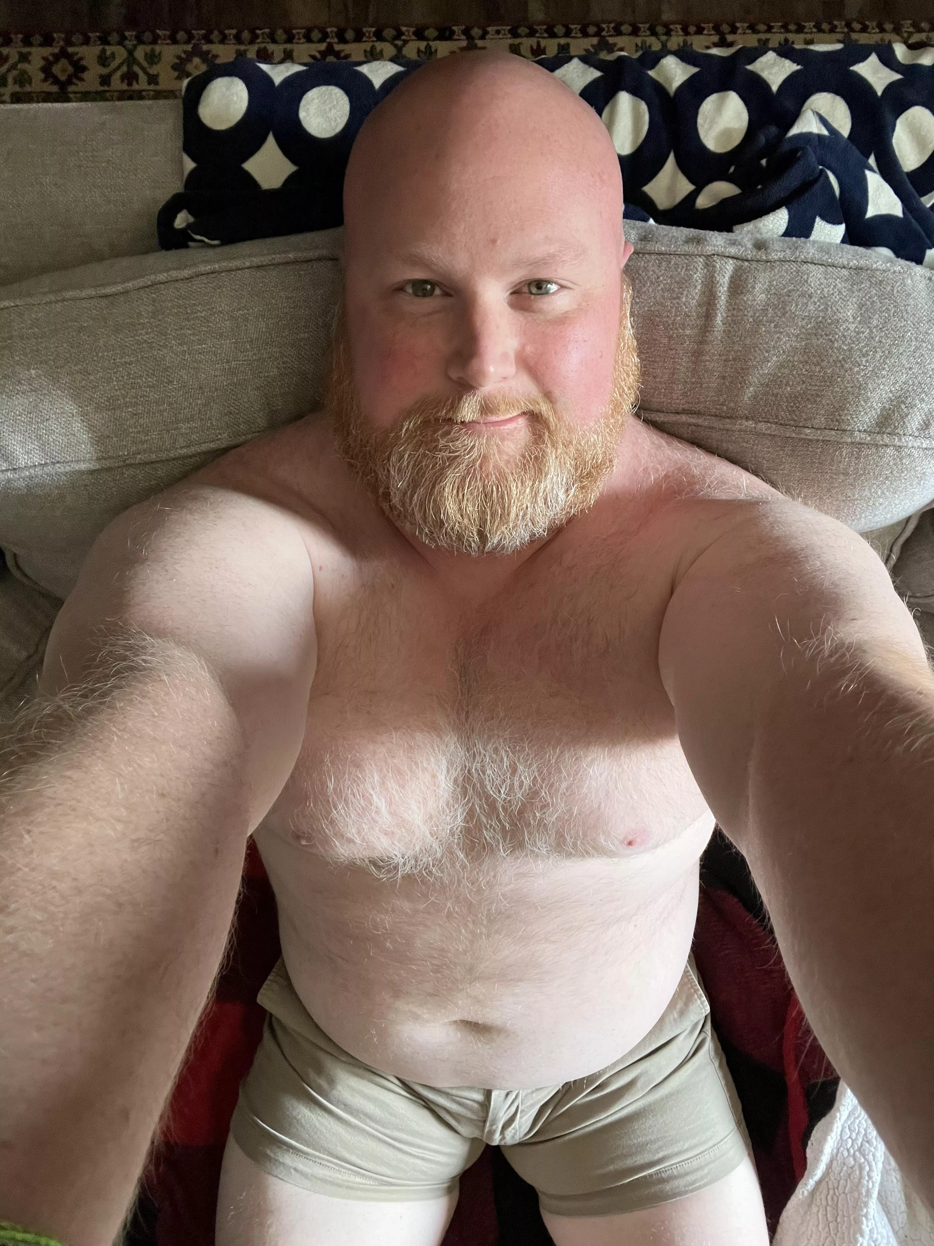 Football and cuddles? 🏈 posted by atxgingerbeard