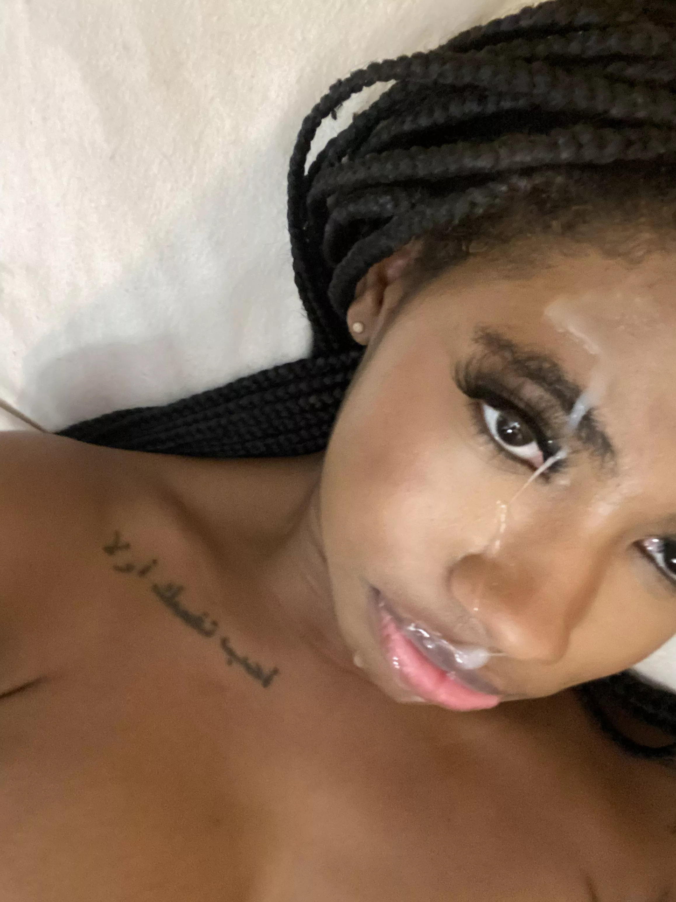 got cum on my eyelashes posted by xoxoxoprincess