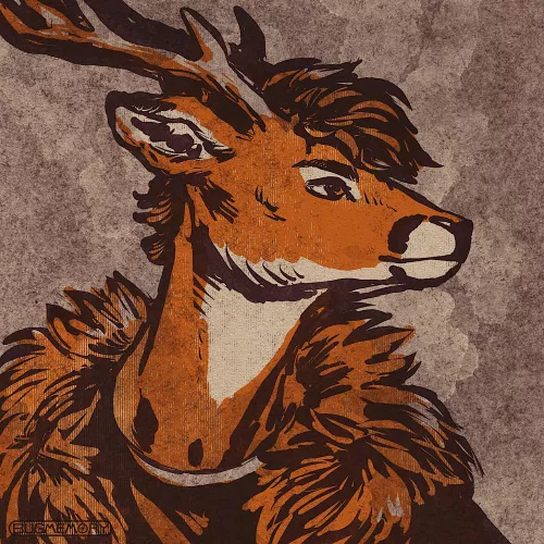 Halloween-themed/spooky orange and black portraits available! by BugMemory