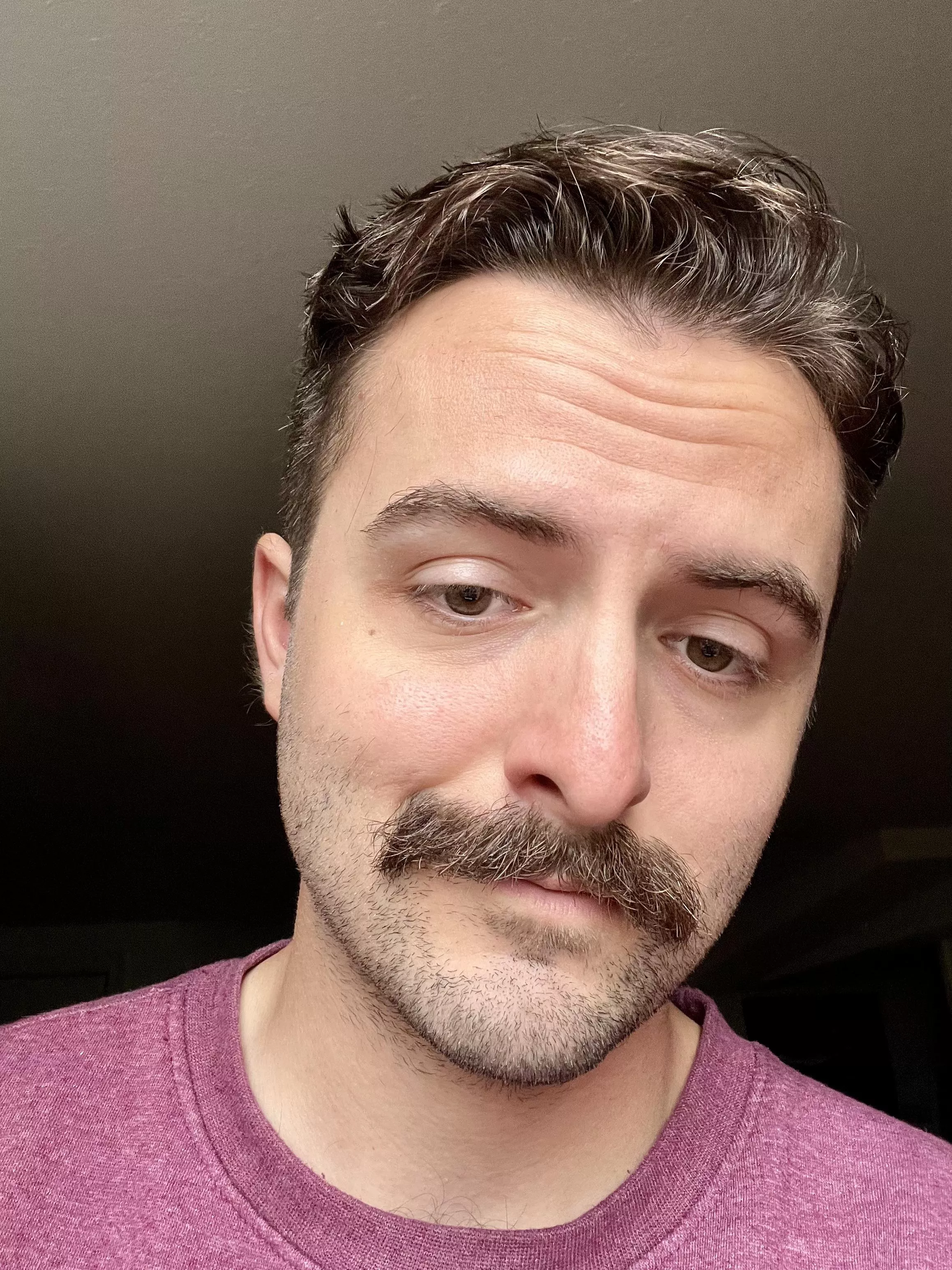 How do we feel about the stache? posted by Good_Boy6669