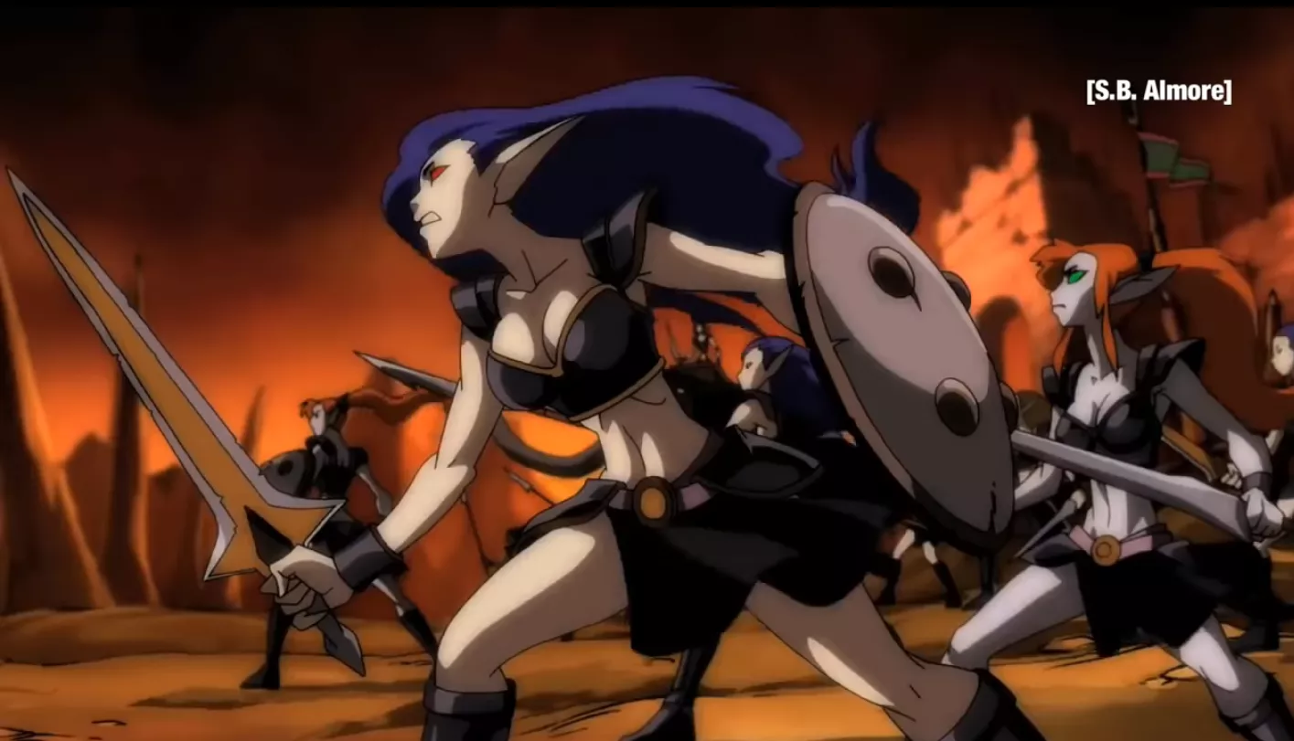 Most badass elf girl desing ever posted by WitnessLow4178