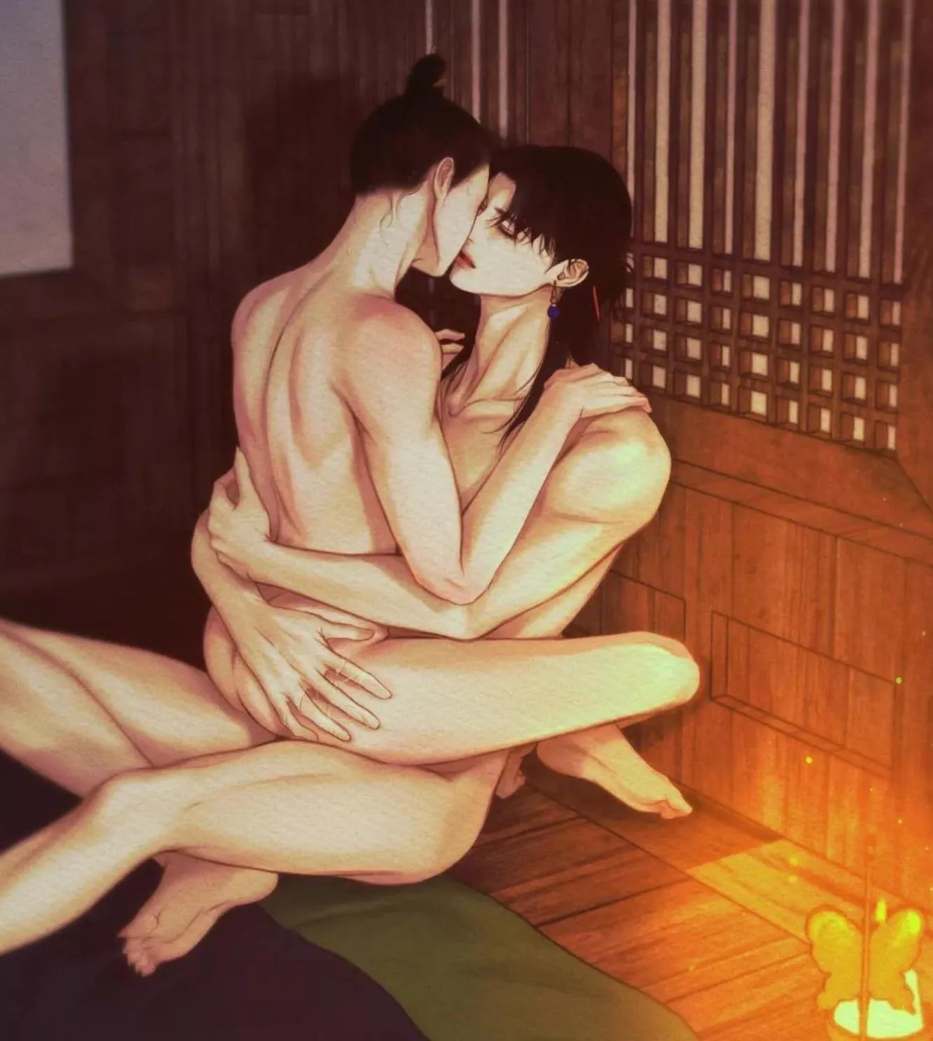 One of the most beautiful art I have ever seen in Yaoi [Night Song] posted by Joobebe514