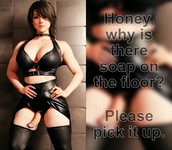 Pick up the soap by nerdyVanilla