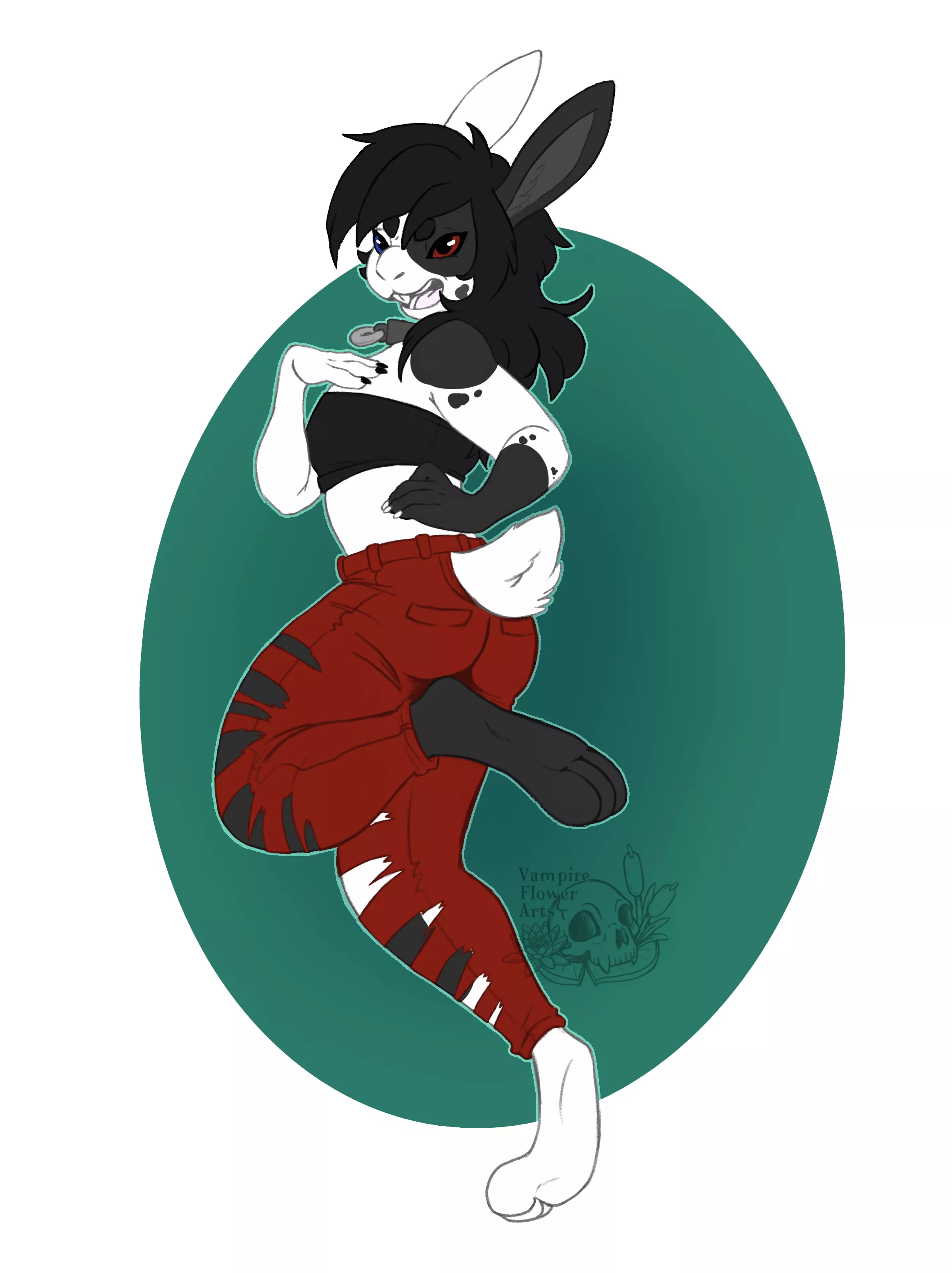 Punk Bun Styled - Art by Me posted by VampireFlowerArts