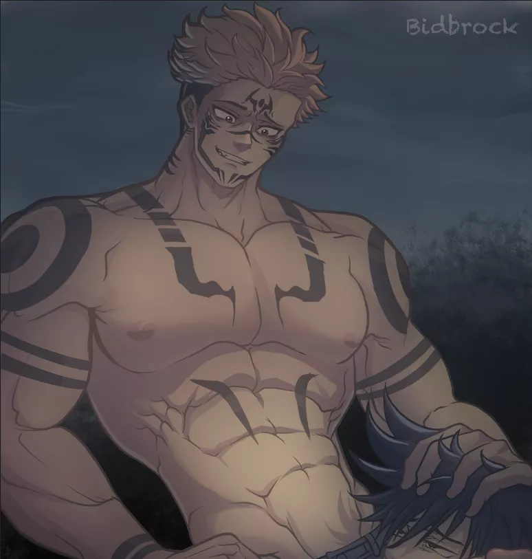 Sukuna x Megumi Fushiguro (Bidbrock) posted by Mocodasletras