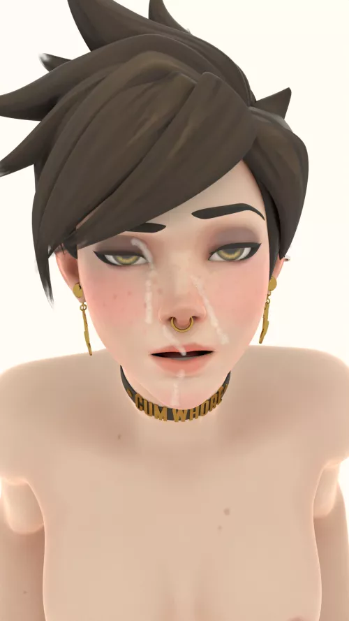 Tracer the Cumslut (sickomodeelmo69) by sickomodeelmo69