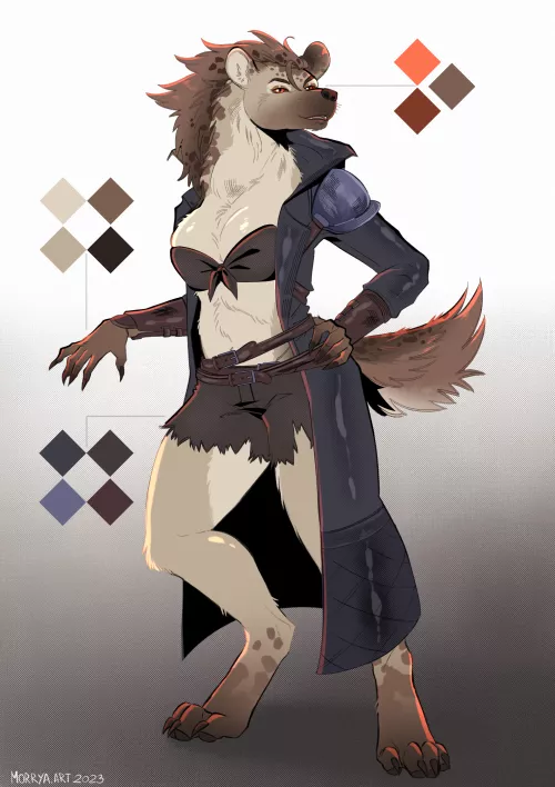 Werehyenna design i made by MorryaArt