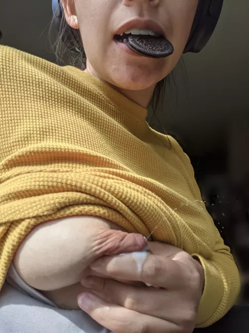 Would you try cookies favorite milk? by shine-shy