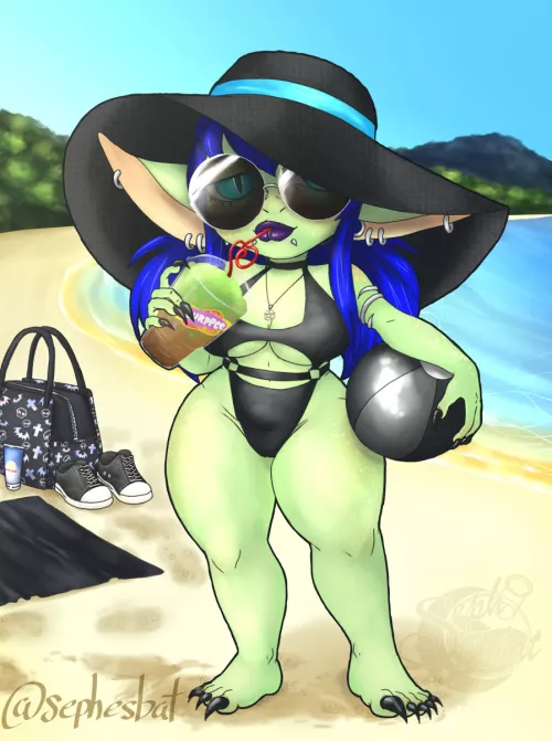 Beach Goblin, by SephEs by morapol