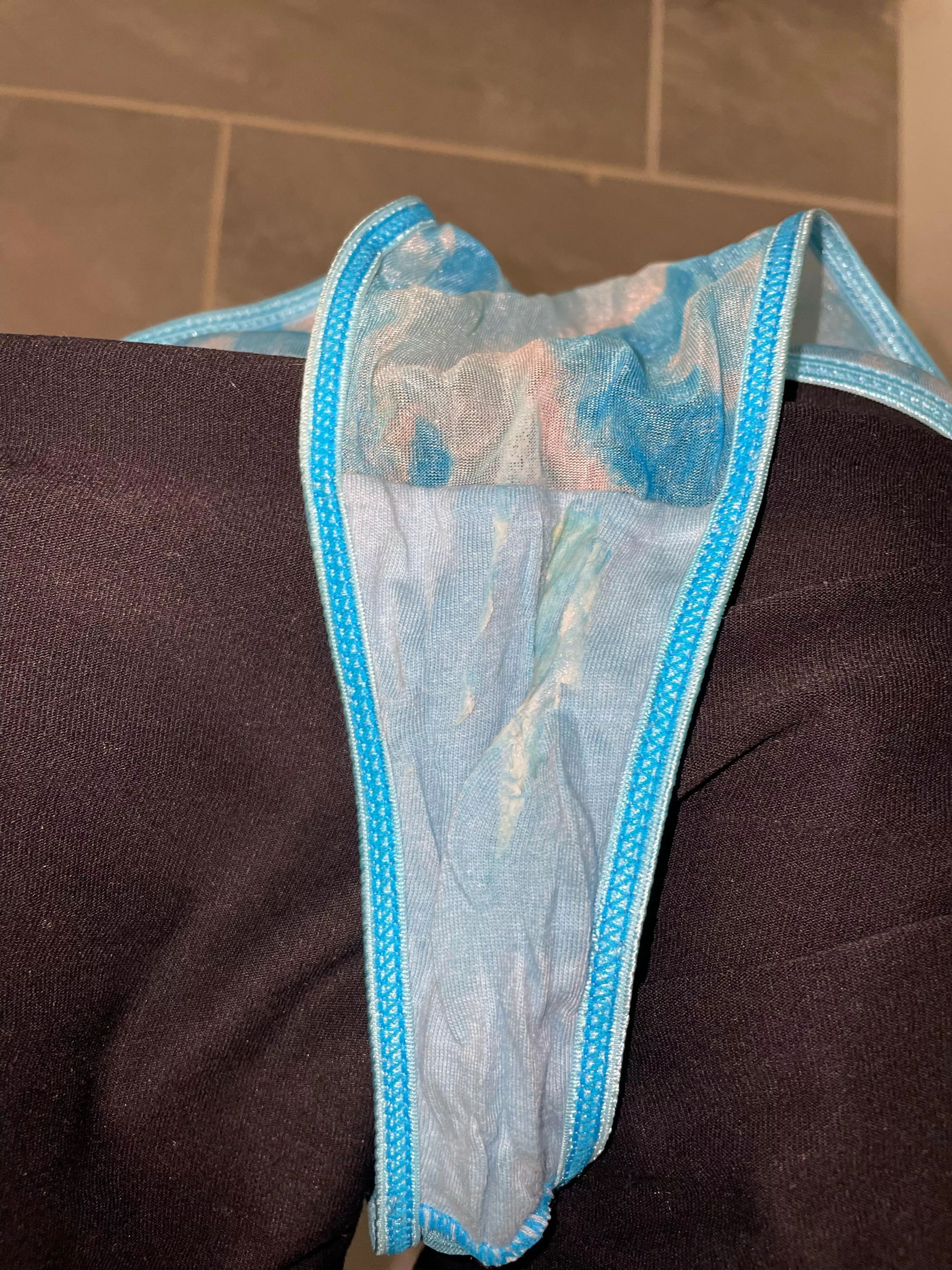 End of day panties got creamy posted by Harpersummer