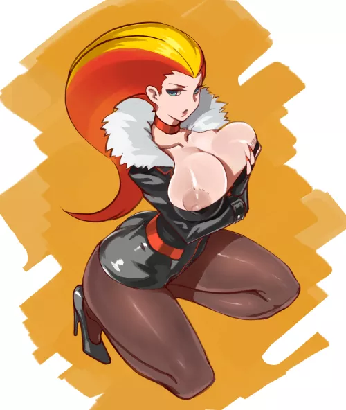Genderswapped Lysandre by MistyMayDawnIris