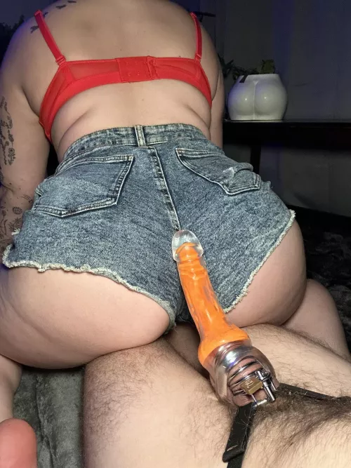 He said having this is my pussy is starting to feel too real, I'd say I've trained him really well 😂 by Jadesjungles