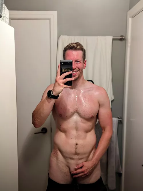 I got a little sweaty by capitalgains777