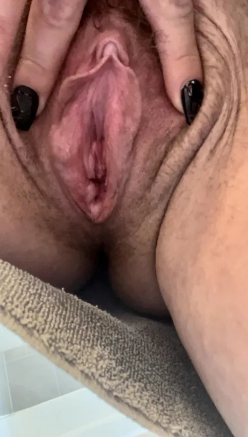 It’s a straight out the shower gape pussy kind of day by MommysStretchedHoles