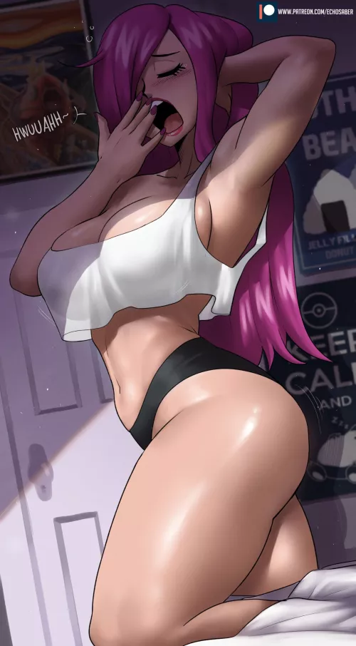 Jessie’s morning (EchoSaber) by MistressElii